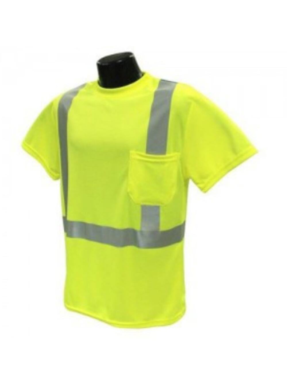 Tuff Guard High Visibility Safety Vest XXL NWT Yellow Reflective Workwear